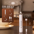 Electric milk frother coffee frother home cream whipper handheld small mixer wireless egg beater