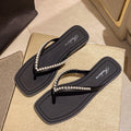 Black pearl/flip flops