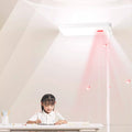 Floor-standing eye protection lamp, vertical desk lamp, special large road lamp for learning, kids reading, student smart full-spectrum writing lamp