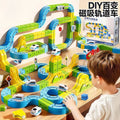 new product, versatile building blocks, high-speed rail train, three-dimensional track toy, children's boys and girls, educational creative assembly gift