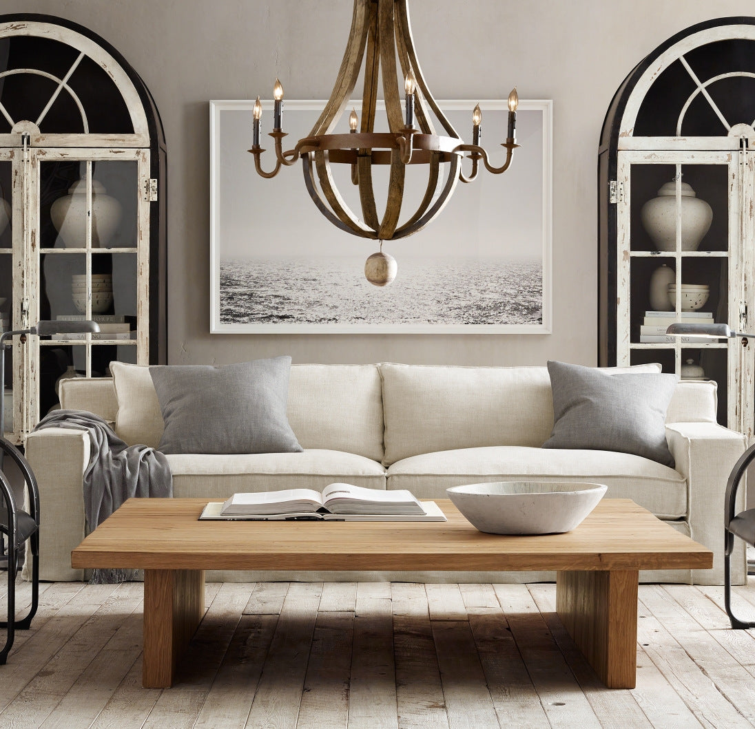 American small apartment fabric sofa combination Nordic simple removable and washable bed and breakfast hotel living room three-person sofa chair