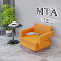 Rest area barber shop popular bench sofa stool clothing store shoe store waiting chair mechanism narrow small sofa