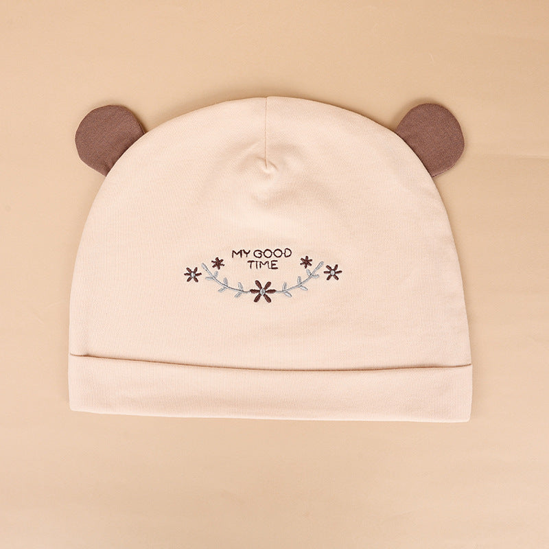 Postpartum hat - cute spring/summer 95% cotton maternity cap, pregnancy headband, headscarf, windproof, autumn/winter trendy style for new mothers