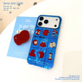 Fyd water ripple suitable for apple 17pro mobile phone case retro style oil painting apple iphone16pm protective cover 15