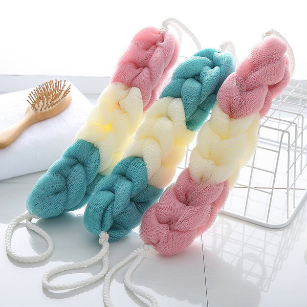 Bath Ball Long Strip Bath Strip Rub Bath Towel Adult Rub Back Bath Towel Strong Pull Back Strip Rub Mud Bath Wipe