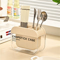 Chopstick cage for home kitchen high-looking chopstick storage box wall-mounted chopstick barrel countertop drain storage rack