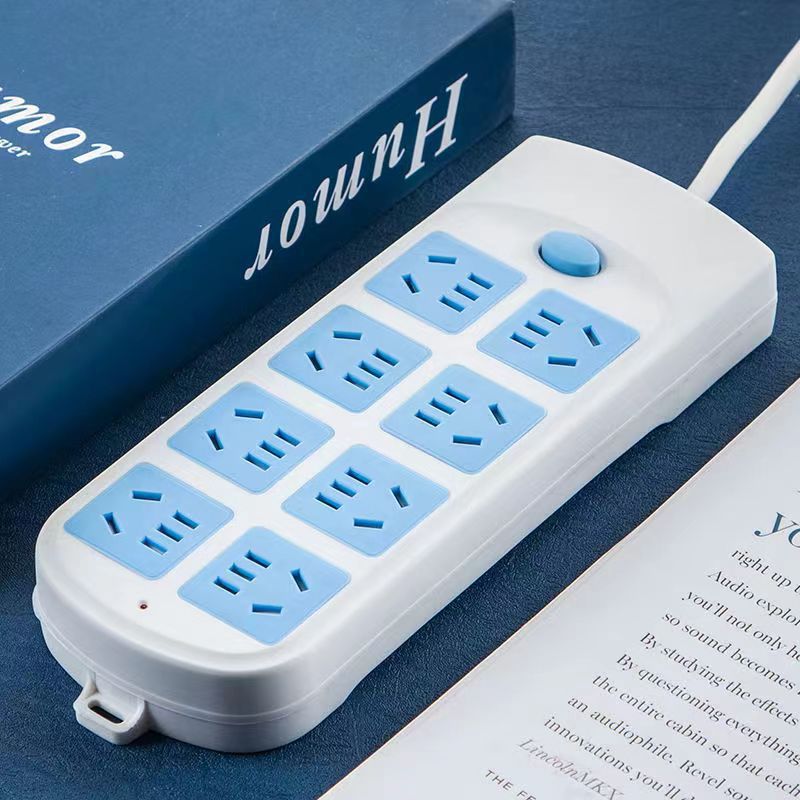 Plug-in new national standard power strip multi-plug wholesale household wired multi-purpose plug-in board socket with wire multi-function plug-in board
