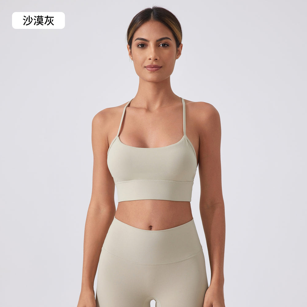 New women's running sports bra - sexy y-back, shockproof, push-up yoga sports bra daw200