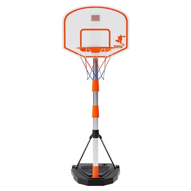 Kids' basketball hoop set - indoor home use, adjustable height, portable basketball stand toy for boys, perfect for toddlers, preschoolers, and kindergarteners
