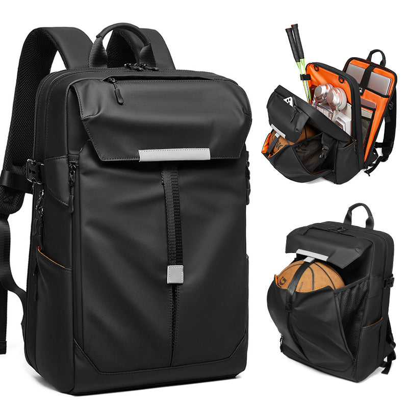 Basketball backpack large capacity multi-functional dry and wet separation leisure travel bag athlete anti-splashing training backpack