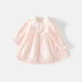 Forest style western style girldressautumn frenchlong sleevesnew arrivalkids skirtsweet baby princess skirtautum