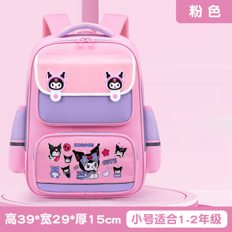 New Elementary School Girls Children's School Bag Cute Girls Backpack Large Capacity Burden Reduction Junior High School Students Japanese School Bag