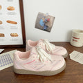 K-style mesh breathable agan white shoes women's ins trendy 2026 summer new versatile student casual shoes