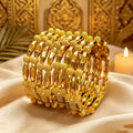 Middle eastern gold plated bangle arab jewelry wedding bridal jewelry african birthday gift