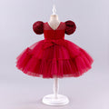 Christmas baby dress 1st birthday dress baby sequin prom costume birthday tutu princess dress