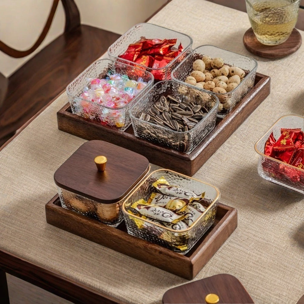 New chinoiserie fruit plate living room coffee tablefor home dried fruit melon seeds storage box candy plate snacks tea snacks fruit plate