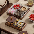 New chinoiserie fruit plate living room coffee tablefor home dried fruit melon seeds storage box candy plate snacks tea snacks fruit plate