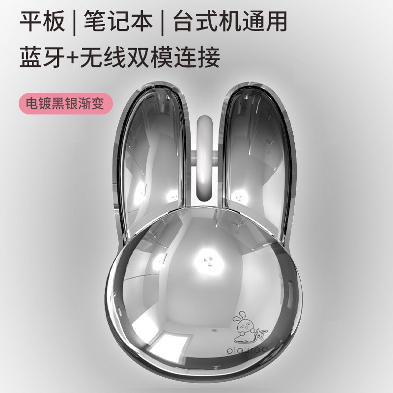 Mothanshou m6 bluetooth dual-mode wireless mouse, 2.4g silent rabbit office laptop mini mouse