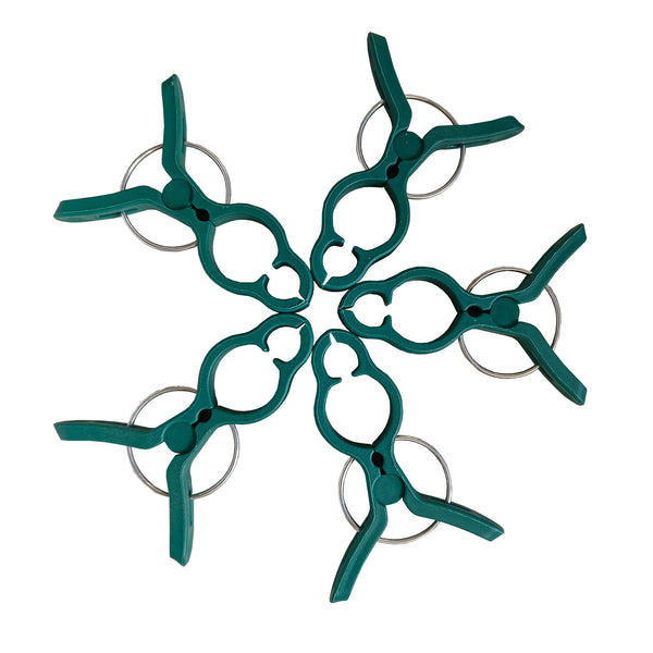 Cross-border gardening, flower fixing, garden, tomato plant clip, plastic clip, garden tool factory processing customization