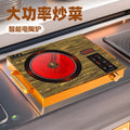 Smart electric ceramic stove aluminum alloy cross-border american standard 2200w high power non-pick pot light wave induction cooker electric stove