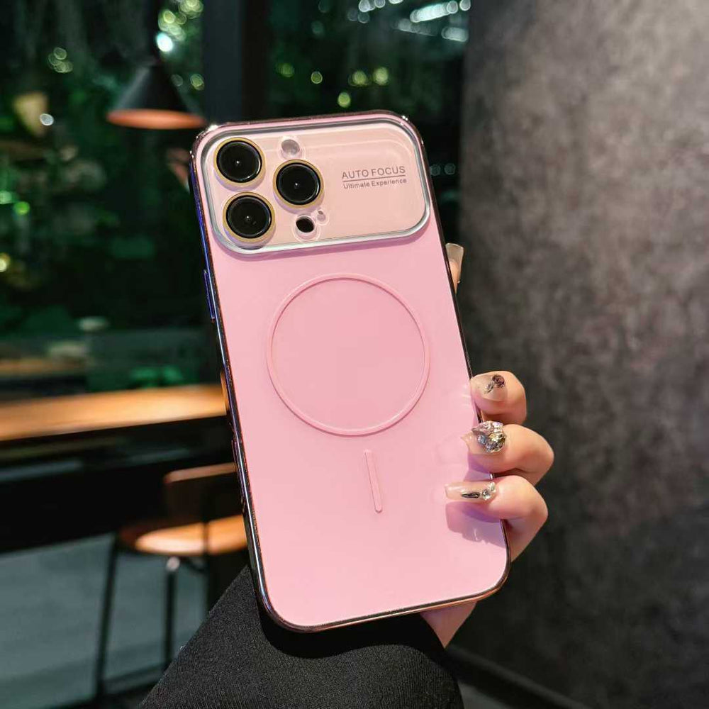 All-inclusive lens suitable for iphone17 mobile phone case apple 16promax instantly becomes large window magnetic 15 protective cover