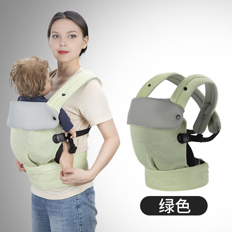 baby carrier, baby backpack, front and rear pure cotton multifunctional kids baby carrier, baby carrier, waist stool