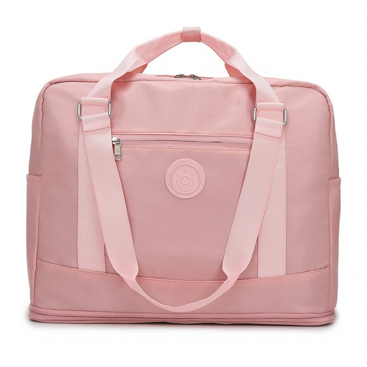 New expandable fitness bag, light luggage storage bag for short trips, large capacity cover, tie rod fashion travel bag.