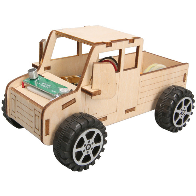 Primary school students science and technology small production children's creative DIY physics experiment science teaching aids handmade materials steam education