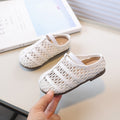 Spring new arrivals: baby first walker shoes, girls' unique woven leather slip-ons, kids' fashionable soft-soled sandals
