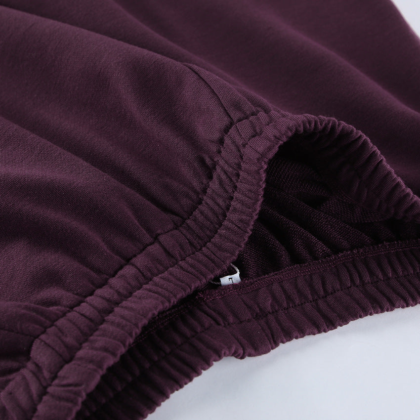 European and American fashion casual suit women's 2025 autumn new versatile trend hooded sweater cardigan trousers two-piece set