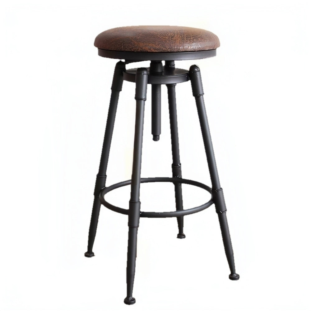 Iron bar chair table combination creative high stool one table two chairs restaurant casual back chair bar table no