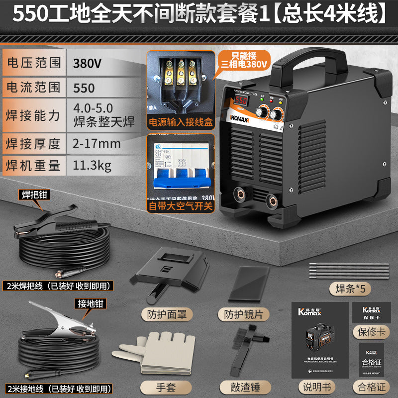 220v portable mini welding machine for home use, 315 dual voltage industrial grade all-copper 380v welder