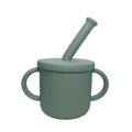 Green + straw + lid
