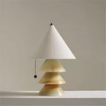 Pyralis creative art jade table lamp - natural nordic light luxury for bedroom, study, b&b, villa, and living room decoration