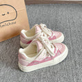 K-stylecasual sneakers for women 2026 spring and summer new arrival cat niche style bread shoes inscutethick solewhite shoes