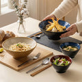 Retro style kiln discoloration clay hat bowl japanese restaurant high-looking ramen bowl home practical soup bowl noodle bowl