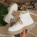 Plus size women's boots for export: new autumn/winter  collection - round toe, square heel, low heel, ankle-length, velcro closure, martin boots
