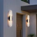 Accessible luxury imitation marble wall lamp aisle wall lamp outdoor waterproof balcony terrace lamp house landscape courtyard gate wall lamp