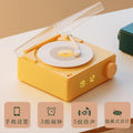 [x11 yellow] rotating film + three modes + clock alarm clock