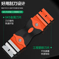 Multi-purpose cleaning scraper: perfect for kitchen stain removal, phone screen protector application, car adhesive removal, and glass cleaning
