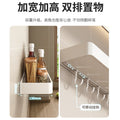 Factory direct white space aluminum kitchen storage rack - no drilling required, spice rack, kitchen supplies & general merchandise, all-in-one storage shelf