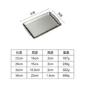 Korean style 304 stainless steel rectangular plate, korean bbq plate, serving dish, sushi plate, flat plate, tray, barbecue plate