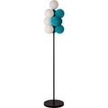 Nordic grape floor lamp - stylish and luxurious ambient lighting for living room, sofa side, bedroom bedside, with flocked globe shade