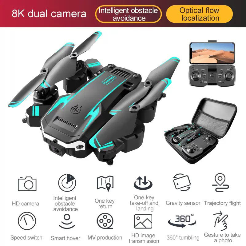 Hot-selling s6 drone for export: high-definition aerial photography, quadcopter with intelligent obstacle avoidance, foldable remote control aircraft toy g6