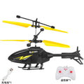 Big black airplane (yellow wind blade + remote control)