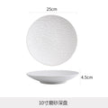 10inch deep dish-white