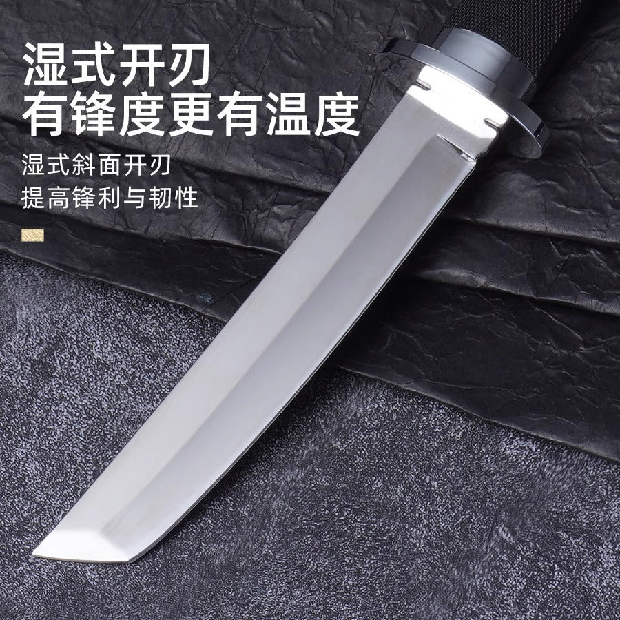 Japanese style knife camping style handle meat knife american knife multi-functional portable kitchen fruit knife all-in-one knife