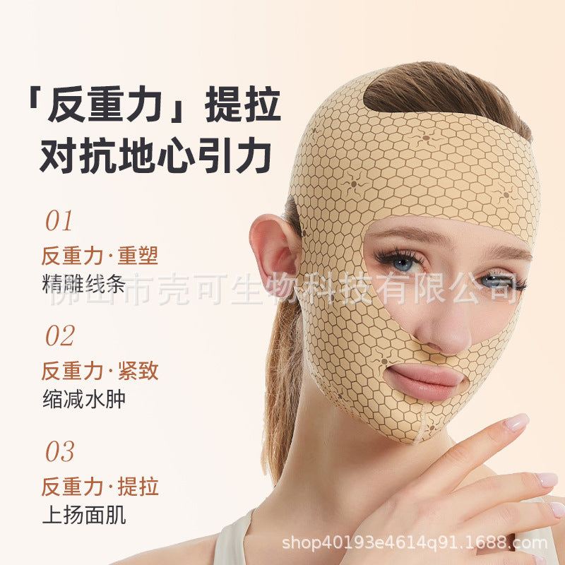 Facial v face sculpting beauty female bandage shaping lifting facial firming sleep face slimming mask face slimming mask v face