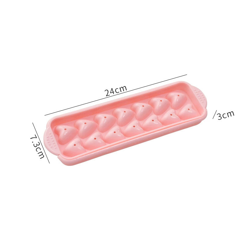 Large ice cube mold ice tray ice box silicone large square ice for home frozen ice cubes large food grade homemade handy gadget