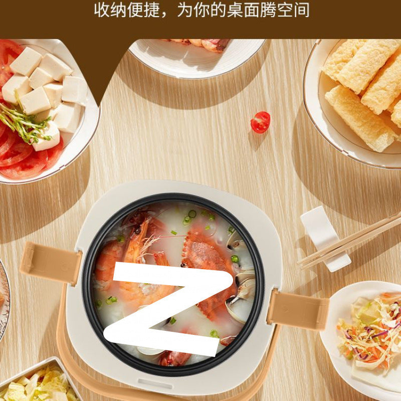 Household Mini Rice Cooker Multifunctional 1-2 People Small Rice Cooker Driver Car Electric Heating Lunch Box